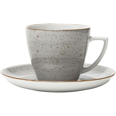 Filiżanka Ze Spodkiem Kolor Siwy Boss 350 ml Lubiana