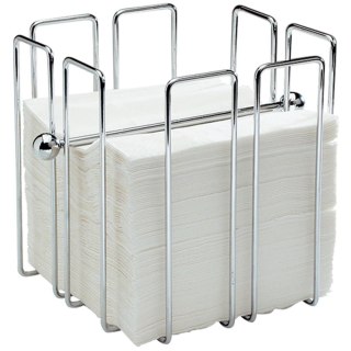 Serwetnik Wysoki Chromowany 190x190x190 mm Stalgast