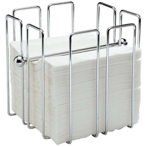 Serwetnik Wysoki Chromowany 190x190x190 mm Stalgast