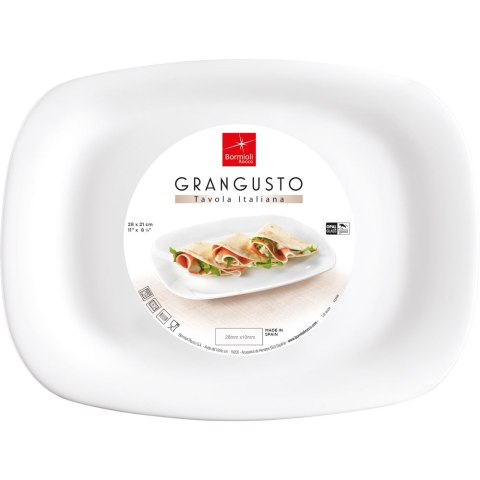 Talerz Płytki Prostokątny Grangusto 280x210 mm