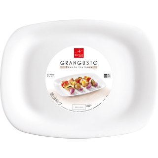 Talerz Płytki Prostokątny Grangusto 330x240 mm