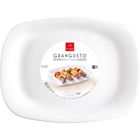 Talerz Płytki Prostokątny Grangusto 330x240 mm
