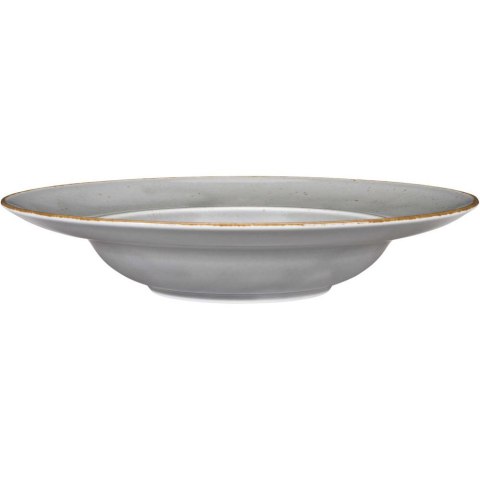 Talerz głęboki do pasty, kolor szary, Kaszub, Ø 240 mm Lubiana