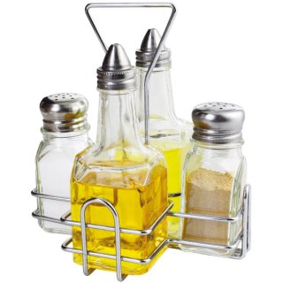 Zestaw do Przypraw Restauracyjny 4-Elementowy Stalgast 362040
