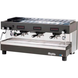 Duży Ekspres do Kawy 3-Grupowy Kolbowy Magister Stalgast 486030