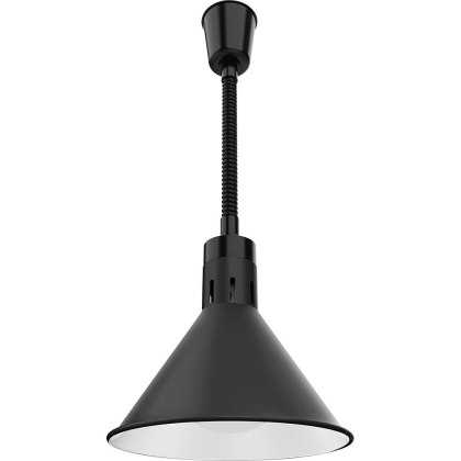 Lampa do podgrzewania potraw wisząca, czarna, P 0.25 kW Stalgast