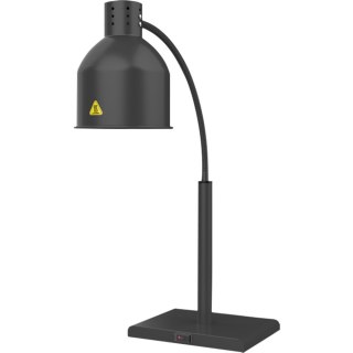 Lampa Grzewcza do Potraw Pojedyncza Czarna 0.25 kW Stalgast 692401