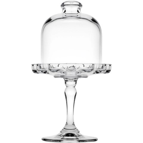 Mini Patera z Kloszem Szklana 18,7 cm Stalgast