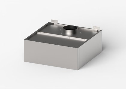 Okap skrzyniowy skręcany 1010x1000x400 Gredil Stalgast 619010