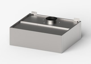 Okap skrzyniowy skręcany 1210x1000x400 Gredil Stalgast 619012