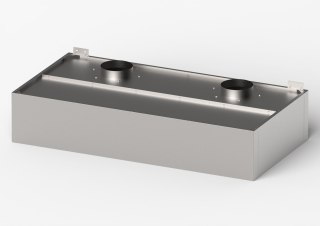 Okap skrzyniowy skręcany 2010x1000x400 Gredil Stalgast 619020