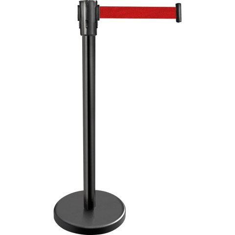 Słupek Hotelowy z Taśmą Zwijaną Ø300 mm 900 mm 689011