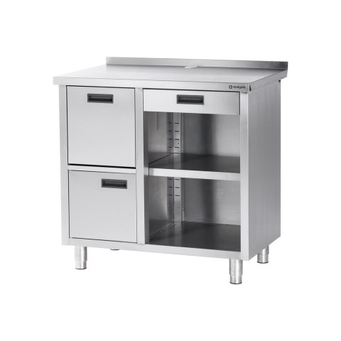 Szafka Nierdzewna Pod Ekspres Do Kawy 100x70 Stalgast 486700