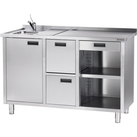 Szafka Pod Ekspres Do Kawy 160x70 Nierdzewna Stalgast 486710