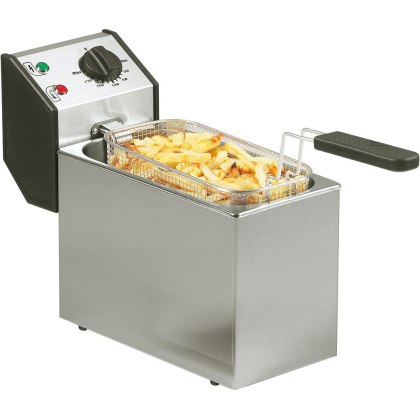Frytownica Roller Grill Gastronomiczna do Frytek Mięs 5l 230V Stalgast 777320