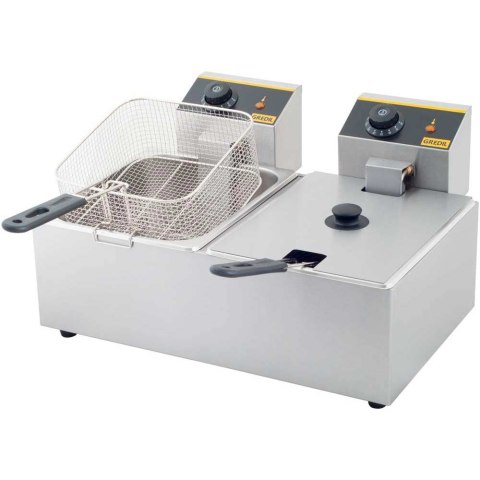 Frytownica elektryczna 2x5l 6.4 kW Gredil Stalgast 746100