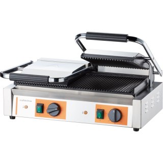 Grill Kontaktowy Caterina Podwójny 3600W Stalgast 742028