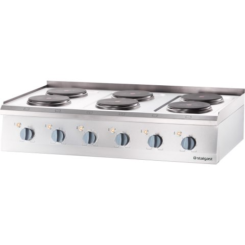 Kuchnia Elektryczna 6-Polowa Stalgast 9707000 15,6kW 1200x700mm