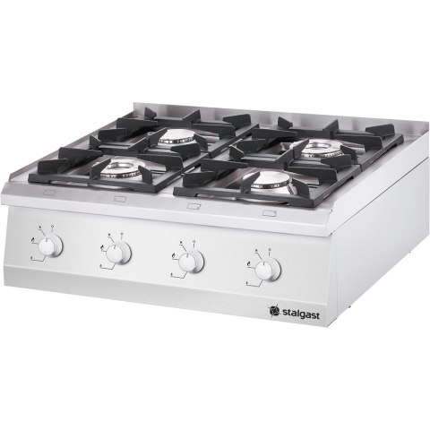 Kuchnia Gazowa 4-Palnikowa 20,5kW Gaz Ziemny Gastronomiczna Stalgast 9706110