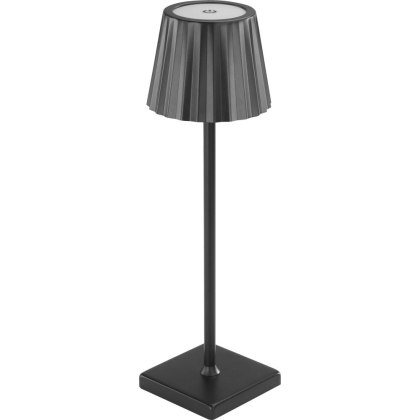 Lampka Stołowa Led Bezprzewodowa Czarna 375 mm Stalgast