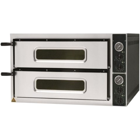 Piec do Pizzy Elektryczny Gredil 2-Poziomowy 8x35 cm 9 kW Stalgast 782002