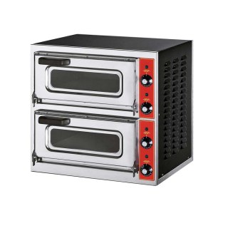 Piec do Pizzy GGF 2-Komorowy do Pizzy 40 cm 4400W 400V Stalgast 782120