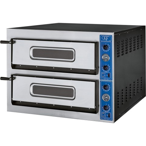 Piec do Pizzy GGF X-Line 2-Poziomowy 12x36 cm Stalgast 781432
