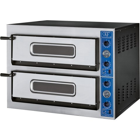 Piec do Pizzy GGF X-Line 2-Poziomowy 8x36 cm Stalgast 781422