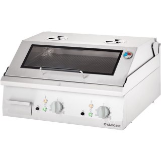 Płyta Grillowa Ryflowana 800x700 Z Pokrywą Gastronomiczna Stalgast 9731290