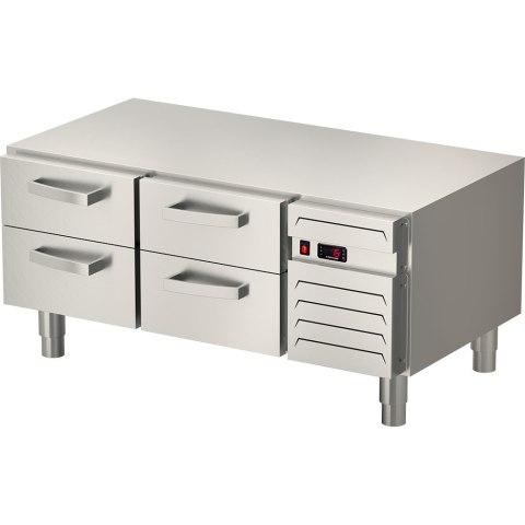 Podstawa Chłodnicza Linia 700 120x650x60 4 Szuflady GN 1/1 Stalgast 887127