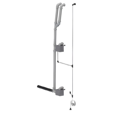 Zestaw Instalacyjny do Podłączenia 2 Pieców Konwekcyjno Parowych 2 Pieców i Okapu