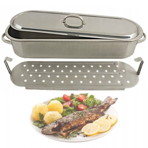 Garnek do Gotowania Ryb 45x15x10 Stalgast 095450