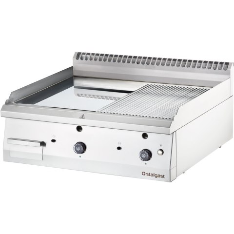 Grill Gazowy Chromowany Gładki-Ryflowany G20 Stalgast 9737310