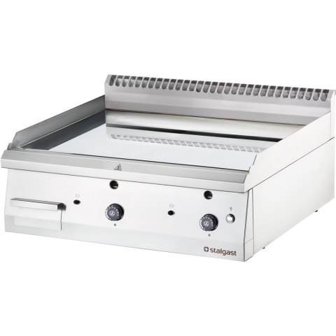 Grill Gazowy Gładki Chromowany 80x70 Gaz Ziemny Stalgast 9737110