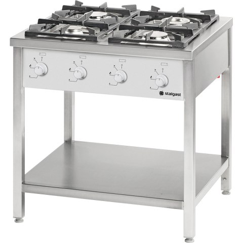 Kuchnia Gazowa 4-Palnikowa Stalgast 999511 20,5kW Gaz Ziemny