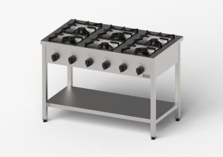 Kuchnia gazowa skręcana 1200x700x850 33.5 kW G20/20 mbar Gredil Stalgast 976611