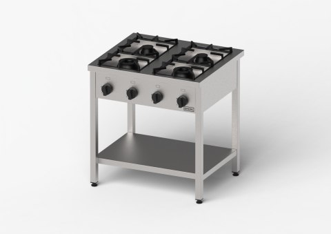 Kuchnia gazowa skręcana 800x700x850 21 kW G30/37 mbar Stalgast Gredil 976513
