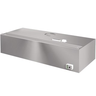 Okap Ze Stali Nierdzewnej 120x90x45 Kompletny Stalgast