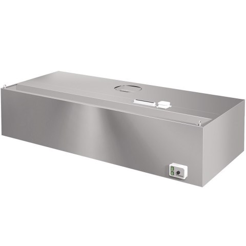 Okap Ze Stali Nierdzewnej 120x90x45 Kompletny Stalgast