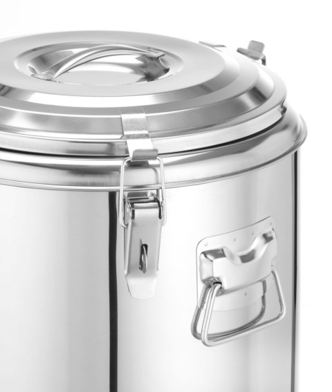 Termos do transportu żywności Kitchen Line 23L srebrny ⌀350x440 HENDI 710241