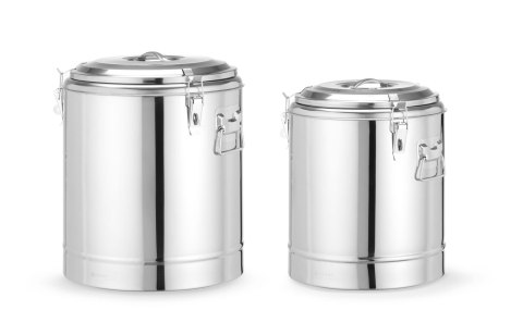 Termos do transportu żywności Kitchen Line 36L srebrny ⌀400x500 HENDI 710258