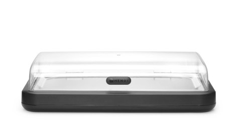 Witrynka chłodząca UNIQ  GN 1/1 czarna 593x389x147 HENDI 871904
