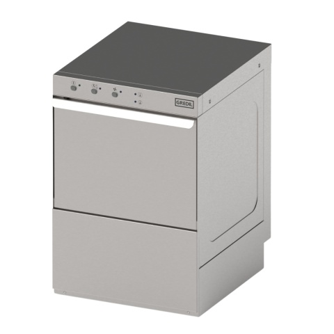 Zmywarka wyparzarka gastronomiczna z dozownikami 230 V 50x50 Gredil Stalgast 801536