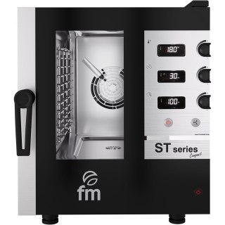 Piec Konwekcyjno-Parowy Elektroniczny 4x GN 1/1 7200W Fm Industrial