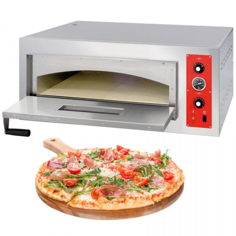 Piec do Pizzy 4x36 cm Komora 72x72 cm Stalgast 781010