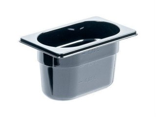 Pojemnik GN 1/9-100 mm Czarny Poliwęglan Stalgast 159101