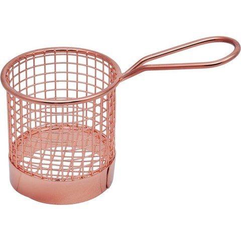 Stalgast Koszyk Okrągły Finger Food Miedziany