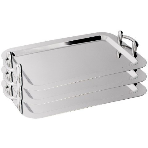 Stalgast Taca Ekspozycyjna Stalowa GN 1/1 z Uchwytami