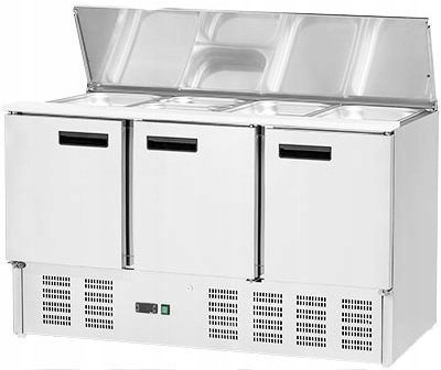 Stół Chłodniczy Sałatkowy 16x GN 1/4 Stalgast 842139