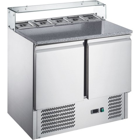 Stół Chłodniczy Sałatkowy do Pizzy 2-Drzwiowy Stalgast 833027